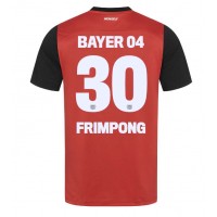 Dres Bayer Leverkusen Jeremie Frimpong #30 Domaci 2024-25 Kratak Rukav